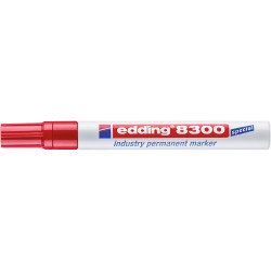 Alkoholos permanent marker 8300 ipari Edding piros Permanent marker EDDING