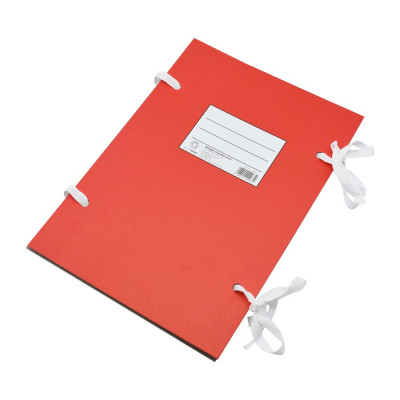 Szalagos irományfedél A4, 1m-es szalaggal Bluering® piros Szalagos irományfedél A4, 1m-es szalaggal Bluering® piros