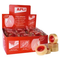 Ragasztószalag 19mmx33 m Transparent átlátszó Apli Ragasztószalag Apli