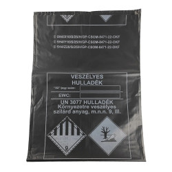 Szemeteszsák ADR 220 liter 95 x 125 cm 60 mikron LINPE/LPE fekete Szemeteszsák Egyéb