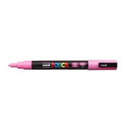Dekormarker 0,9-1,3mm, Uni Posca PC-3M rózsaszín Dekormarker Uni