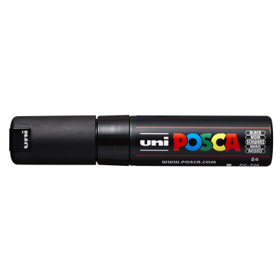 Dekormarker 4,5-5,5mm, Uni Posca PC-7M fekete Dekormarker 4,5-5,5mm, Uni Posca PC-7M fekete