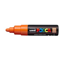 Dekormarker 4,5-5,5mm, Uni Posca PC-7M narancs Dekormarker Uni