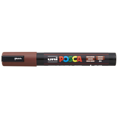 Dekormarker 1,8-2,5mm, Uni Posca PC-5M kakaó Dekormarker 1,8-2,5mm, Uni Posca PC-5M kakaó