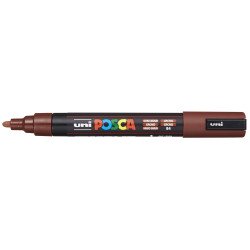 Dekormarker 1,8-2,5mm, Uni Posca PC-5M kakaó Dekormarker Uni