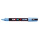 Dekormarker 1,8-2,5mm, Uni Posca PC-5M égszínkék