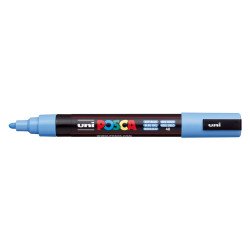 Dekormarker 1,8-2,5mm, Uni Posca PC-5M égszínkék Dekormarker Uni