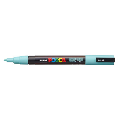 Dekormarker 0,9-1,3mm, Uni Posca PC-3M tengerzöld Dekormarker 0,9-1,3mm, Uni Posca PC-3M tengerzöld