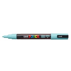 Dekormarker 0,9-1,3mm, Uni Posca PC-3M tengerzöld Dekormarker Uni