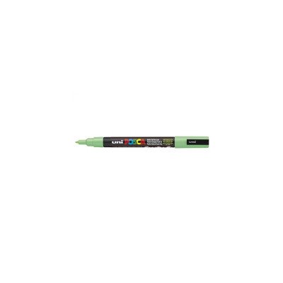Dekormarker 0,9-1,3mm, Uni Posca PC-3M világoszöld Dekormarker 0,9-1,3mm, Uni Posca PC-3M világoszöld