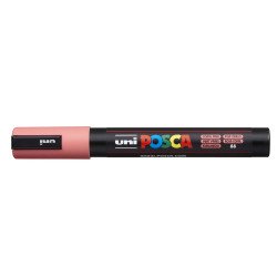 Dekormarker 1,8-2,5mm, Uni Posca PC-5M korall Dekormarker Uni