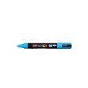 Dekormarker 1,8-2,5mm, Uni Posca PC-5M világoskék