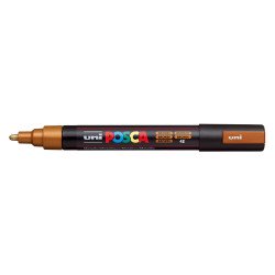 Dekormarker 1,8-2,5mm, Uni Posca PC-5M bronz Dekormarker Uni