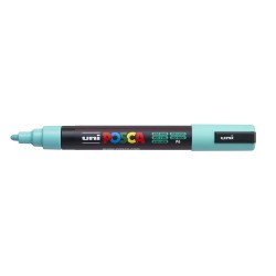 Dekormarker 1,8-2,5mm, Uni Posca PC-5M tengerzöld Dekormarker Uni