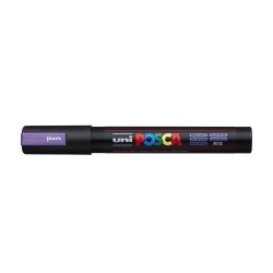 Dekormarker 1,8-2,5mm, Uni Posca PC-5M metál lila Dekormarker Uni