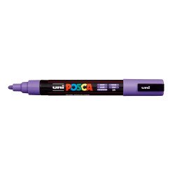 Dekormarker 1,8-2,5mm, Uni Posca PC-5M halványlila Dekormarker Uni
