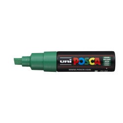Dekormarker 8mm, Uni Posca PC-8K zöld Dekormarker Uni