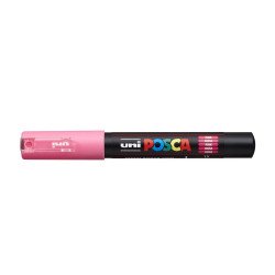 Dekormarker 0,7-1mm, Uni Posca PC-1M rózsaszín Dekormarker Uni