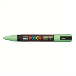 Dekormarker 1,8-2,5mm, Uni Posca PC-5M világoszöld Dekormarker Uni