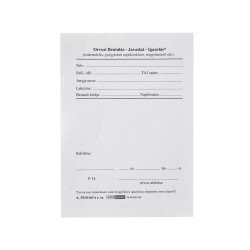 Orvosi beutalás-jav.-ig.  A.3510-64/a Egészségügy Nyomell