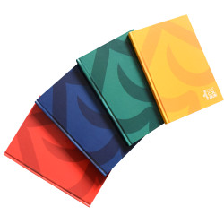 Beírókönyv A5, 96lap, keményfedeles egyszínű Lipa Mill vonalas Karton beíró Lipa Mill