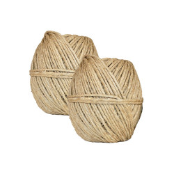 Kötözőzsineg kender vastag 2x200 g. 2/0,40 Bluering® Zsineg Bluering
