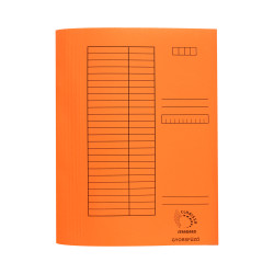 Gyorsfűző A4, 230g. karton Bluering®, narancs