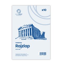Rajzlap A4, famentes fóliázva Bluering® 10 ív/csomag, Írólap, rajzlap Bluering
