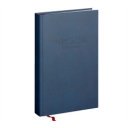 Tanári határidőnapló A5, műbőr 150mmx210mm, fehér lapokkal kék 2026/2027 Realsystem
