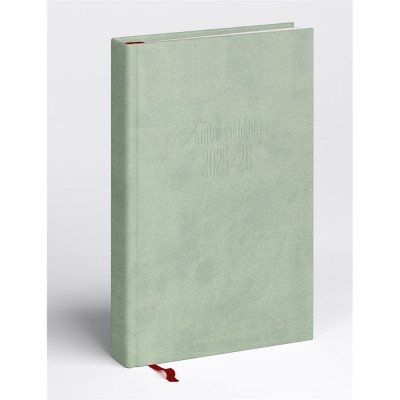 Tanítói zsebkönyv A5, műbőr 145mmx205mm, fehér lapokkal mentol 2026/2027 Realsystem