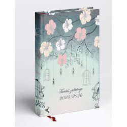 Tanítói zsebkönyv A5, műbőr 145mmx205mm, fehér lapokkal bicikli 2026/2027 Realsystem Tanári határidőnapló Realsystem