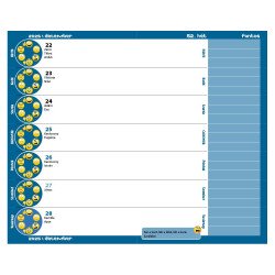 Diák zsebkönyv 125mmx205mm, fehér lapokkal 2026/2027 mackó Realsystem Diák zsebkönyv Realsystem