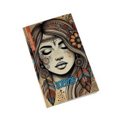 Diák zsebkönyv 125mmx205mm, fehér lapokkal 2025/2026 native Realsystem Diák zsebkönyv Realsystem