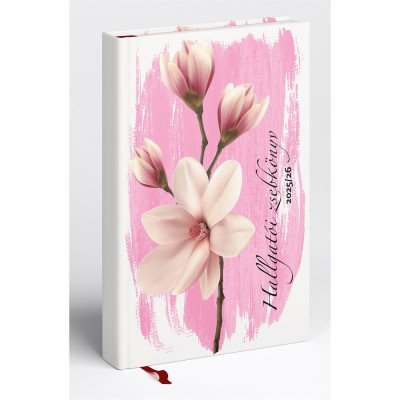 Hallgatói zsebkönyv A5, 145mmx205mm, fehér lapokkal akvarell 2026/2027 Realsystem