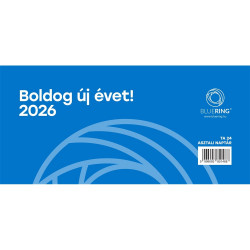 Asztali naptár TA-24 2026. Bluering® Asztali naptár Bluering