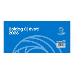 Asztali naptár TA-24 2027. Bluering® Asztali naptár Bluering