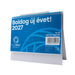 Asztali naptár TA-23 2027. Bluering® Asztali naptár Bluering