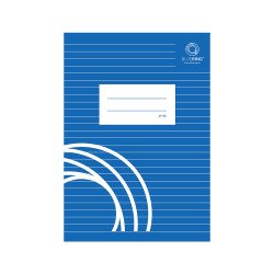 Füzet iskolai A5, 32lap, vonalas 21-32 4-8 osztályos Bluering® Iskolai füzet Bluering