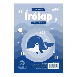 Rajzlap A3, félfamentes pántolva Bluering® 10 ív/csomag Írólap, rajzlap Bluering