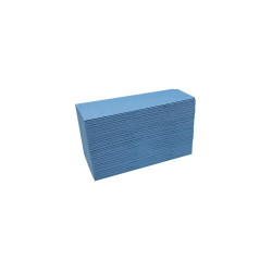 Kéztörlő 1 rétegű V hajtogatott 250 lap/csomag 23,2 × 23 cm 20 csomag/karton Zig Zag Katrin_362200 kék Papírtörlők Katrin