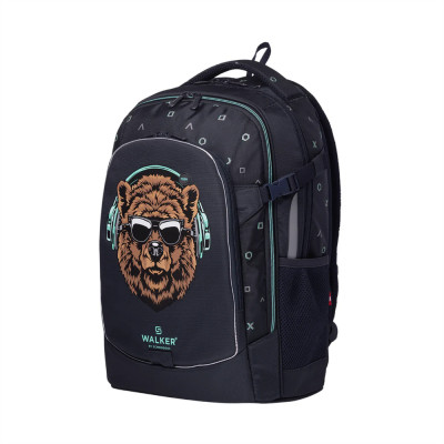 Iskolatáska ergonómiai, fiús Bear Buddy by Walker