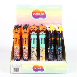 Zseléstoll radírozható, jelmezes macskák, 36 db/display Nebulo Zselés toll Nebulo