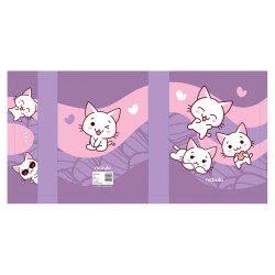 Füzetbox, A5, Cica, Nebulo Tok, tartó, füzetbox Nebulo