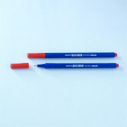 Rostirón, tűfilc 0,4mm, háromszög test Nebulo 722-B, piros Tűfilc Nebulo
