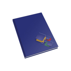 Mutató, beíró A4, 192lap, keményfedeles egyszínű ABC regiszteres Educa vonalas Mutató Educa