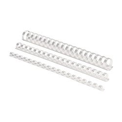 Spirál műanyag 22mm, fehér Kötészeti kellék Egyéb
