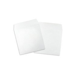 Boríték TCD öntapadó CD/DVD papírtok 125x125mm, 100 db/csomag, Bluering® Boríték Bluering