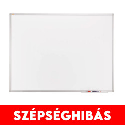 Fehértábla mágneses alukeretes, zománcozott 120x240cm, ValueLine Franken ÉRTÉKCSÖKKENT! Fehér tábla Franken