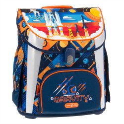 Iskolatáska ergonómiai, fiús kompakt easy mágneszáras Ars Una GRAVITY Gyermektáska, tornazsák Ars Una