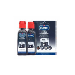Vízkőoldó folyadék kávéfőzőhöz 2x125 ml Durgol Swiss Espresso Vízkőoldás, szanitertisztítás Egyéb